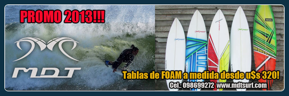 MDT Surf Tablas de surf shapes a medida.Uruguay