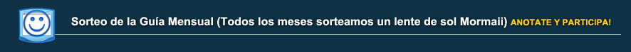 Sorteos mensuales lentes MORMAII Anotate y Particip&aacute;